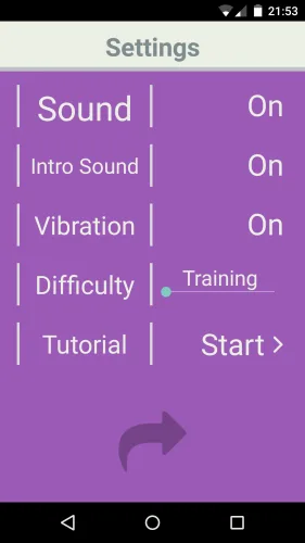 OneChoice Settings
