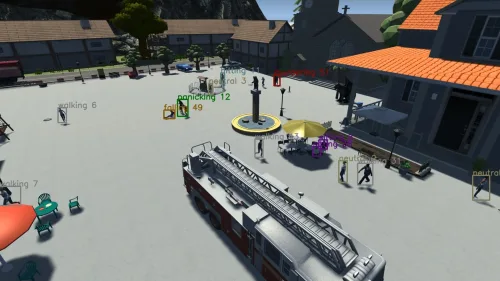 Masterarbeit - Beschriftete Handlungen in der Simulation als Bounding Boxes