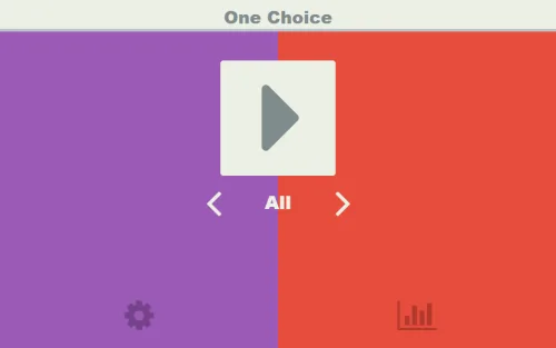 OneChoice auf einem Tablet