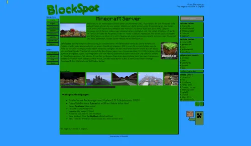 Blockspot - Website ab September 2012