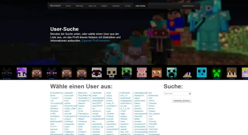BlockSpot - User Übersicht
