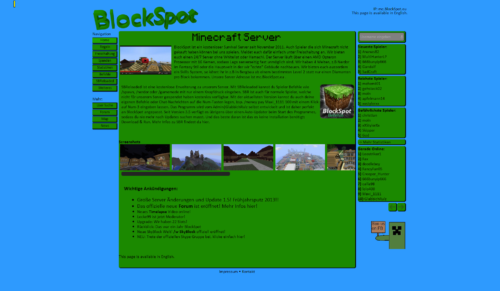 Blockspot - Website ab September 2012